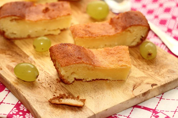 Torta di fiocchi di latte — Foto Stock