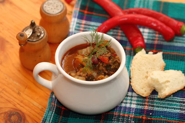 Meat Chile ragout — Stock Photo, Image