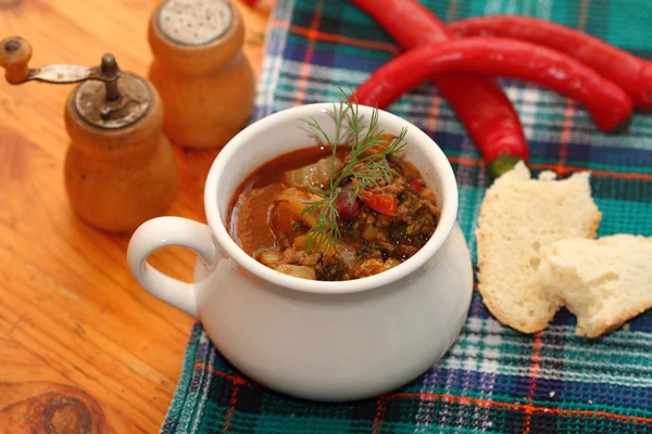 Meat Chile ragout — Stock Photo, Image