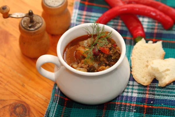 Meat Chile ragout — Stock Photo, Image