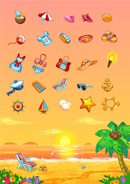 Иконная одежда и предметы в морском стиле
