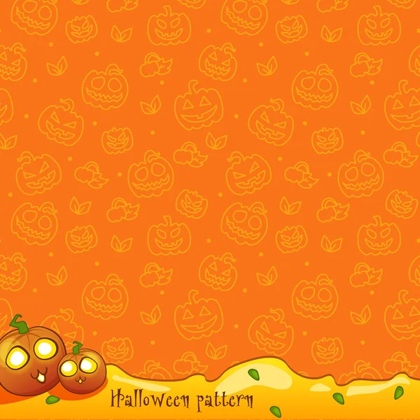 Halloween pattern — Stock Vector