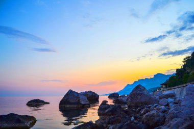 Karadeniz 'de gün batımı