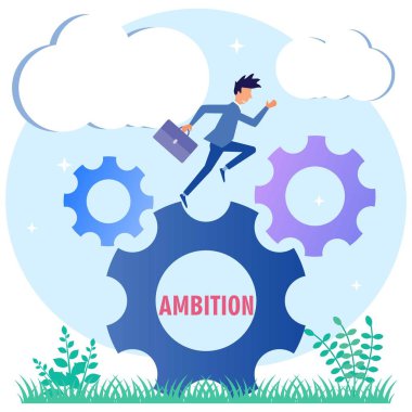 Bir iş adamının hırs, sabır ve motivasyon kavramının temsilcisi. Hedeflerden, hedeflerden ve büyümeden asla vazgeçmemek için bir meydan okuma. İnanç karakterinin görselleştirilmesi.