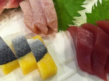 Lezzetli taze suşi rulo closeup