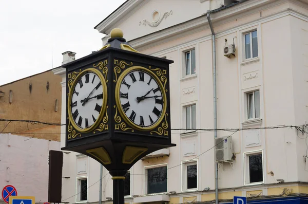 Gamla Klocktornet Staden Tver Ryssland Royaltyfria Stockbilder