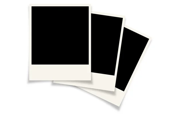 Photo frame, blank frame on white background — Stock Photo, Image