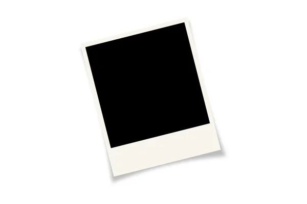 Fotoğraf çerçevesi, beyaz arka plan üzerinde boş çerçeve