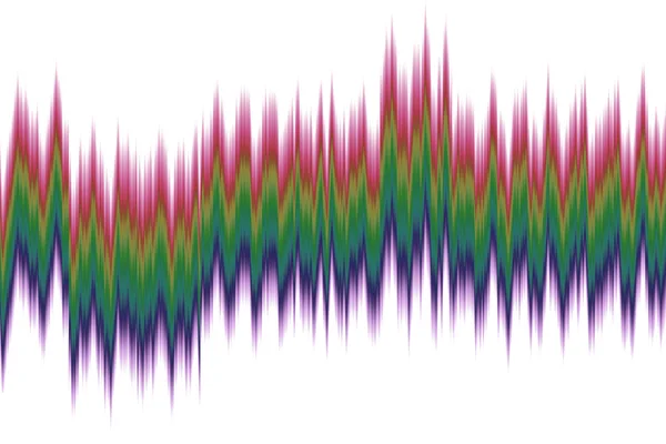 renkli soyut spektrum dalga