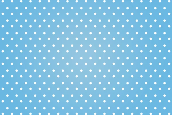 Polkadots com fundo azul Fotografia De Stock