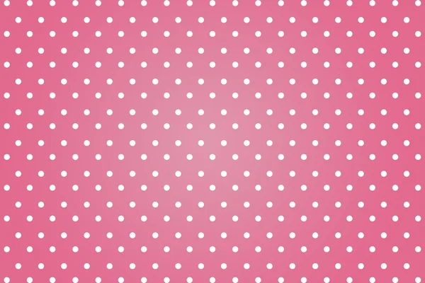 Polkadots com fundo rosa Imagens Royalty-Free