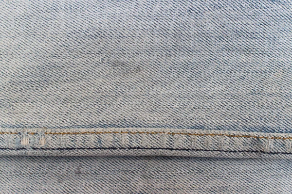 Denim têxtil texturizado fundo — Fotografia de Stock