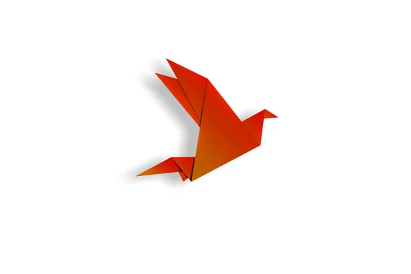 Origami-Vogel — Stockfoto