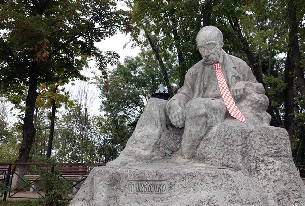 Kiev Oekraïne Augustus 2020 Monument Voor Schrijver Dichter Kunstenaar Wijze — Stockfoto