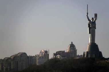 Kiev, Ukrayna 21 Ocak 2020: Sovyet döneminin titanyum 
