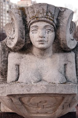 Kiev, Ukrayna 15 Aralık 2019: Kiev şehrinde sanat sanatı