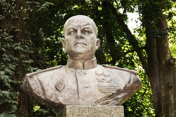 Kiev Ucrania Julio 2020 Monumento Mariscal Pavel Semenovich Rybalko Honor — Foto de Stock