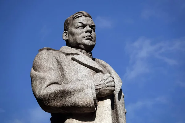 Kiev Ucrânia Agosto 2020 Monumento General Nikolai Fedorovich Vatutin Honra — Fotografia de Stock