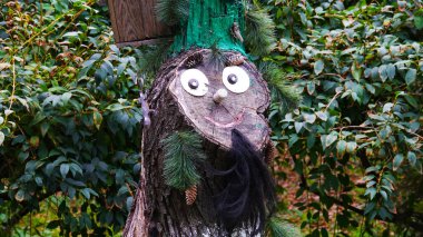 Bahçemdeki kütük bir peri masalı kahramanına dönüştü.