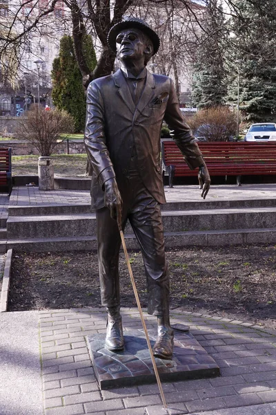 Kiev Ukraina Mars 2020 Monument Till Den Stora Blinda Panikovskij — Stockfoto