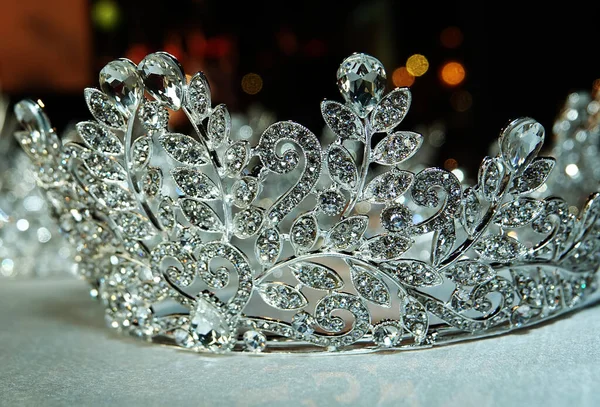 Crowns Beauty Contest Made Order Craftsmen Jewelers — Stock Photo, Image