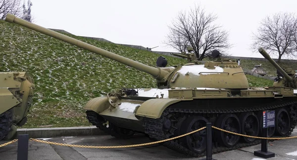 Kiev Ukraina December 2020 Medium Tank Museet För Militär Utrustning — Stockfoto