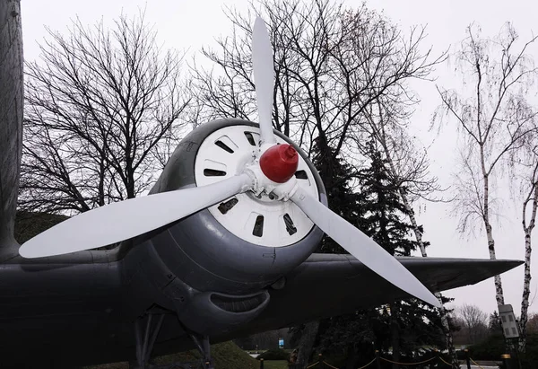 Kiev Ukraine December 2020 Transport Aircraft Museum Military Equipment Public — Stok fotoğraf