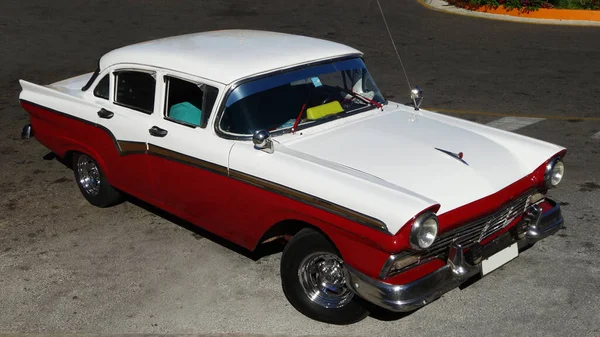 Гавана Куба Травня 2014 Року Рідкісні Автомобілі Минулого Гавані Кубі — стокове фото