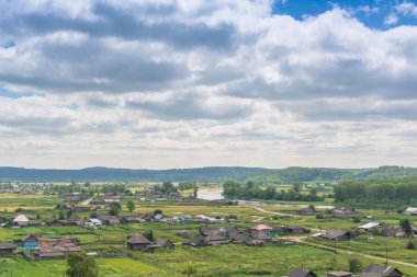 Andechs manastırda, yatay kuleden inceleyen Rus Köyü