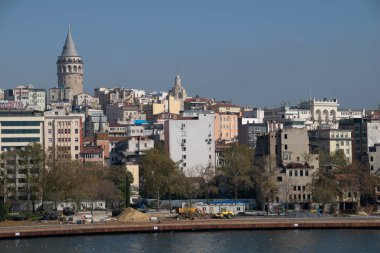 İstanbul, Türkiye 'den şehir ve sokak manzarası, 2018