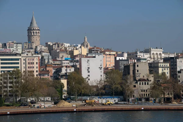 Stadtbild und Straßenszene aus Istanbul, Türkei, 2018 — Stockfoto