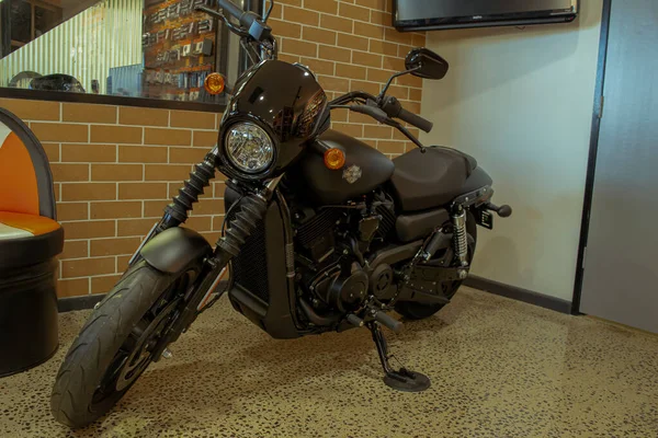 Classic Custom Harley Davison motorbike, vintage Style from Western Australia, 2019 — 스톡 사진
