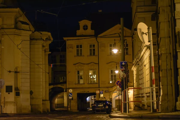 PANORAMIC URBANSCAPE, SCENE FROMプラハ,チェコ共和国, 2019年9月 — ストック写真