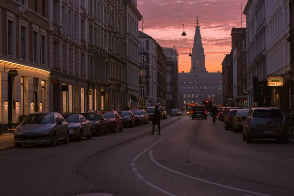 LIFE STYLE, STREET SCENE FROM COPENHAGUE, DENMARK, 2019年3月 — ストック写真