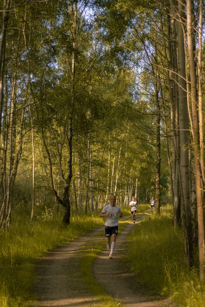 Sport Photography and life style scene from Marathon in Copenhague city, Amager, Dinamarca 2019 — Foto de Stock