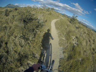 PANORAMIV LANDSCAPE görüntüleme, dağlık ve gökyüzü alanı