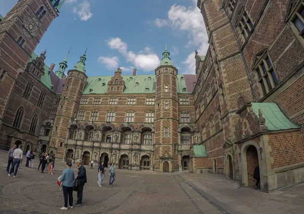 VISTA PANORÁMICA DE ROSENBORG CASTLE, COPENHAGUE, DINAMARCA, JULIO 2019 —  Fotos de Stock