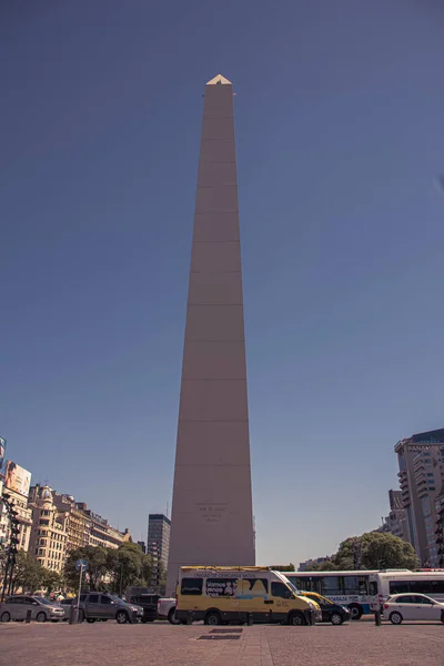 Scena uliczna i architektura z Buenos Aires, Argentyna październik 2019 — Zdjęcie stockowe