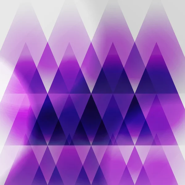 Fondo del triángulo púrpura abstracto - Ilustración vectorial — Vector de stock