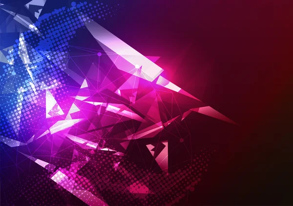 disko parti afiş arka plan şablonu - vektör çizim