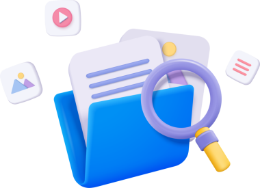 Büyüteç Simgesine sahip Belge