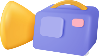 Sırt çantasının çizgi film çizimi