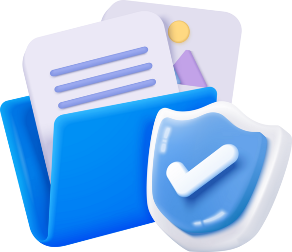 İşaretleme simgesine sahip belge, 3d oluşturma