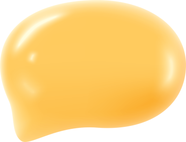 Beyaz arkaplanı olan sarı baloncuk