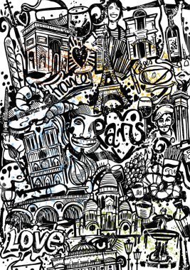 Paris doodle
