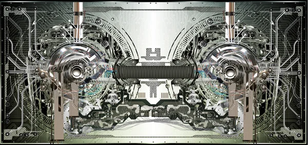 Teknik olarak elektronik arka plan