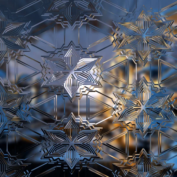 Buz kristalleri — Stok fotoğraf
