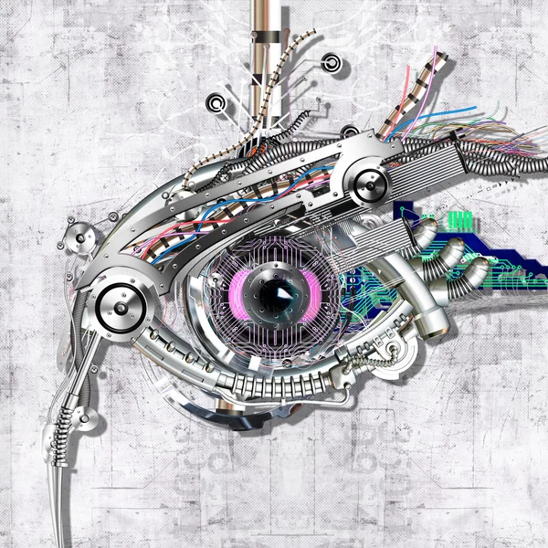 Mechanical eye — Stock Photo, Image