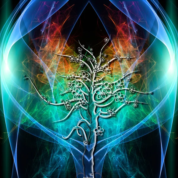 Tree Aura — Stock Photo, Image