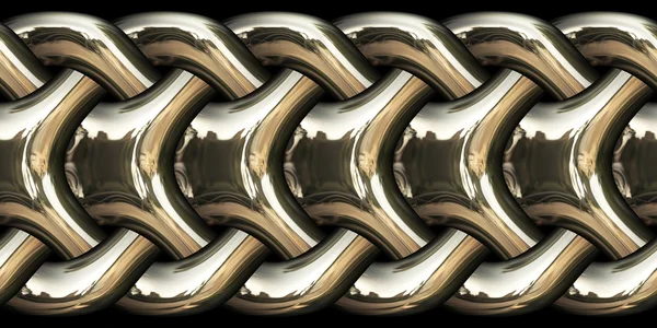 Элегантная золотая цепь — стоковое фото